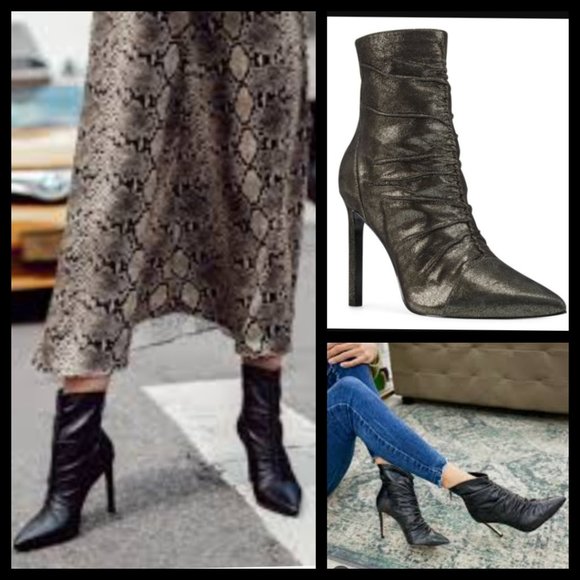 Nine West Shimmery Stiletto Booties - NWOT - Picture 17 of 17